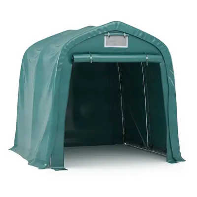 vidaXL Garage Tent PVC Green Outdoor Carport Car Gazebo Shed Storage Shelter