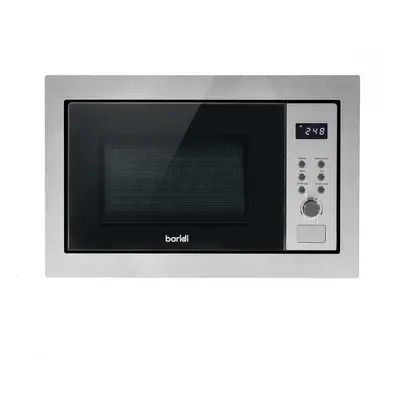 Baridi 25L Integrated Microwave Oven with Grill, 900W, Stainless Steel - DH197