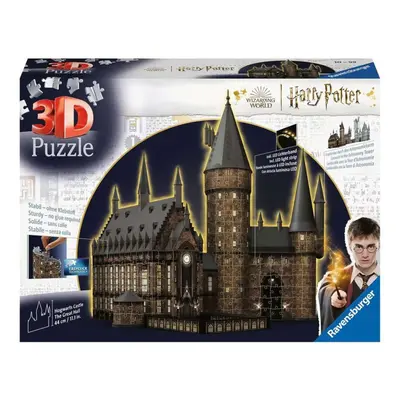 Harry Potter 3D Puzzle Hogwarts Castle: Great Hall - Night Edition (643 Pieces)