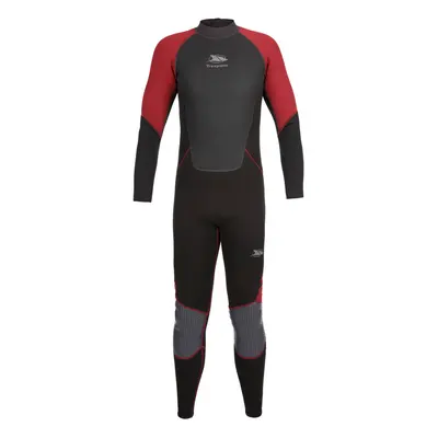 (XS, Merlot Marl) Trespass Mens Wetsuit Full Length 3mm Rear Nitrox