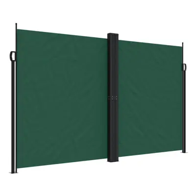 (dark green, x cm) vidaXL Retractable Side Awning Outdoor Privacy Screen Shade Cream 180x1000 cm