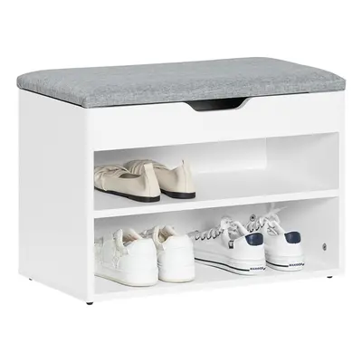 SoBuyÂ® FSR25-HG, Shoe Rack Shoe Bench Cabinet with Lift Up Bench Top