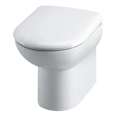 Linton Back To Wall Toilet Pan And Soft Close Seat