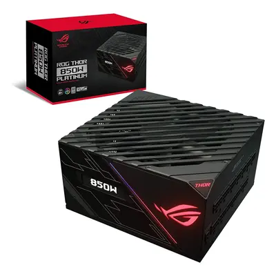 ASUS ROG Thor Certified 850W Fully-Modular RGB Power Supply with LiveDash OLED Panel 850W 80+ Pl