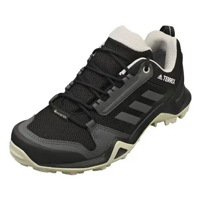 (6.5) adidas Terrex Ax3 Gore-tex Womens Hiking Trainers in Black Grey