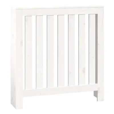 (white, 79.5 x x cm) vidaXL Radiator Cover Wooden Heating Cover Radiator Cabinet Solid Wood Pine