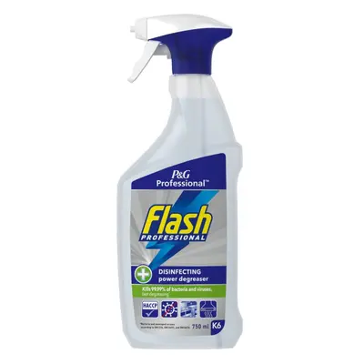 Flash Professional K6 Disinfecting Power Degreaser Cleaning Spr 750ML