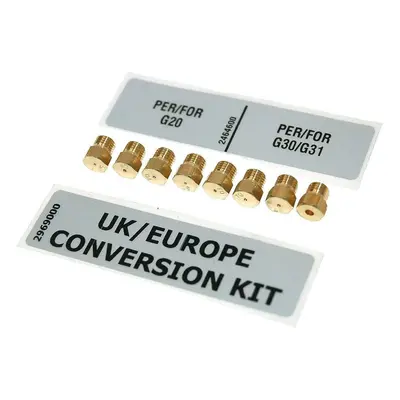 Beko Dual Fuel Range Cooker Model KDVF100 LPG Conversion Kit