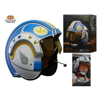 Star Wars The Black Series Carson Teva Premium Electronic Helmet Prop Replica