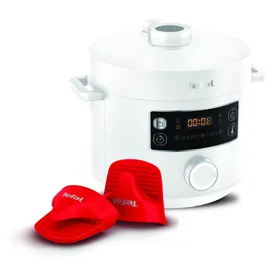 Tefal Turbo Cuisine 4.8L 1000W Electric Pressure CookerWhite