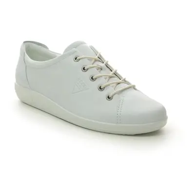 (UK 7.5) Ecco soft 2.0 (White Leather)