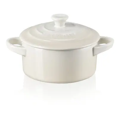 Le Creuset Stoneware Mini Round Cocotte, oz., Meringue