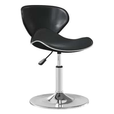 (black) vidaXL Bar Stool Kitchen Bar Chair Counter Stool Bistro Chair Faux Leather