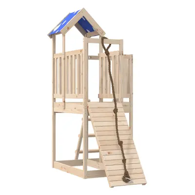 vidaXL Outdoor Playset Garden Playhouse Playground Equipment Solid Wood Pine