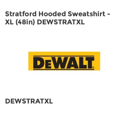 Statfod Hooded Sweatshit - (48in) DEWSTRATXL