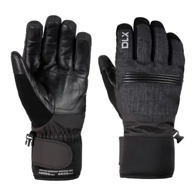 (M, Black) Trespass Unisex Adult Sidney Leather Palm Snow Sports Gloves