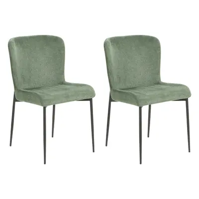 Set of Dining Chairs ADA Dark Green