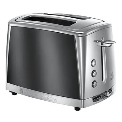 Russell Hobbs Luna Two Slice Toaster, W, Grey