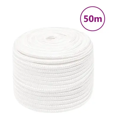 (white, mm/ m) Marine Rope Dock Coil Boat Line Polypropylene Rope Multi Sizes Multi Colours