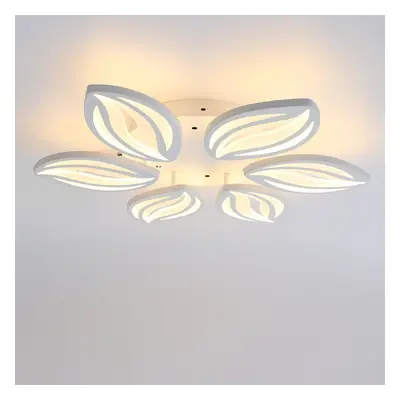 (Warm White) AC110-220V 7200LM 660LED Acrylic Ceiling Lamp Remote Control Bedroom Living Room