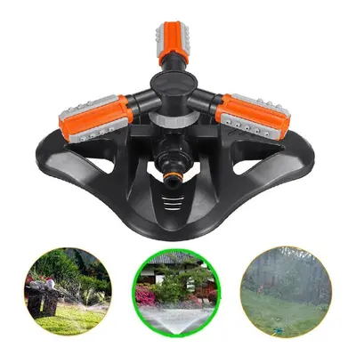 Three-prong Rotating Multifunctional Omni-directional Convenient Automatic Irrigation Sprinkler 