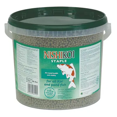 Nishikoi Staple Fish Food 2.5kg Medium Pellets.