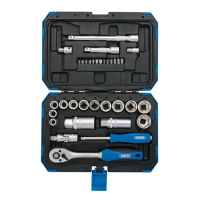 Metric Socket Set, 3/8"" Sq. Dr. (34 Piece)