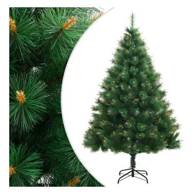 (180 cm) vidaXL Artificial Hinged Christmas Tree Xmas Tree with Stand Christmas Decor