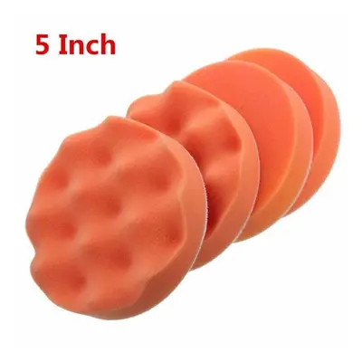 (125mm) 7pcs 3/4/5/6/7 Inch Buffing Pad Set M14 Thread Backer Plate Drill Adapter Polishing Buff