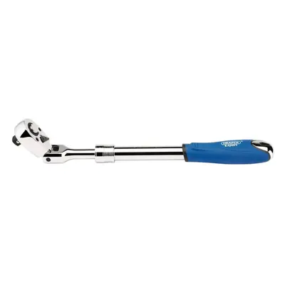 Flexible Head Extending Reversible Ratchet, 1/2"" Sq. Dr., Tooth