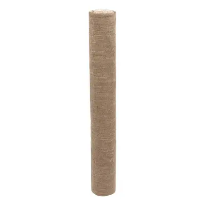 (1 x m) vidaXL Jute Roll Burlap Ribbon Natural Hessian Ribbon Roll 100% Jute gsm