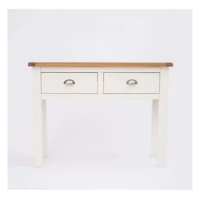 Console Table Drawer Off White Modern Hallway Furniture Storage Organiser