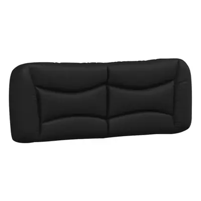 (135 cm) vidaXL Headboard Cushion Bed Cushion Pillow Back Headboard Black Faux Leather