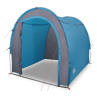 (blue) vidaXL Storage Tent Garden Bicycle Storage Shed Outdoor Bike Tent 185T Taffeta