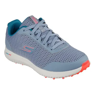 (5 UK, Blue/Orange/White) Skechers Womens/Ladies Go Golf Max Fairway Trainers