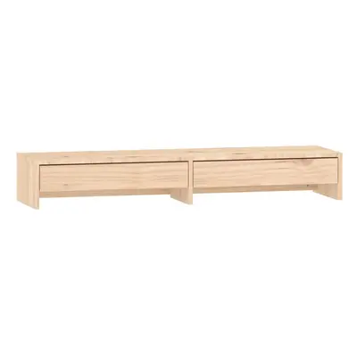 (Brown, x x cm) vidaXL Solid Wood Pine Monitor Stand Multi Colours 100x27x15 cm/50x27x15 cm