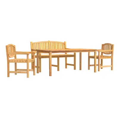 (2x chair + bench + table, cm table length) vidaXL Garden Dining Set Outdoor Table and Chairs Pi