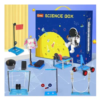 () 5-in-1 Burst/Dinosaur Crystal Experiment Chemical Science Experiment Set for Kids Educational