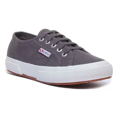 Superga Cotu Cotu Classic Lace Up 3-6.5 In Dark Grey Size 3.5