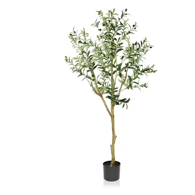 (4FT) Lifelike Artificial Olive Tree Indoor Decor