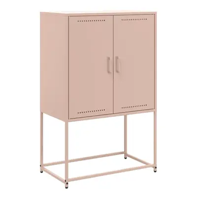 (white) vidaXL TV Cabinet TV Stand Media Unit TV Unit Entertainment Centre Pink Steel