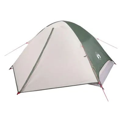 vidaXL Camping Tent Dome 2-Person Lightweight Tent Dome Tent Green Waterproof