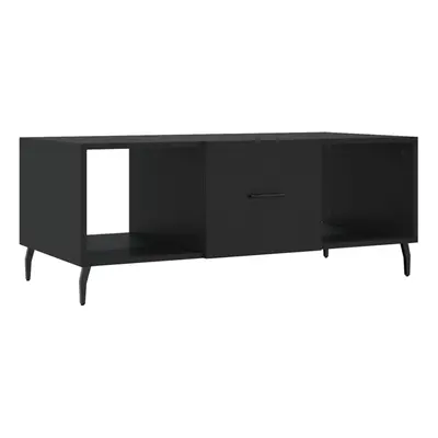 (black) vidaXL Coffee Table Side Table Sofa Table Telephone Table Engineered Wood