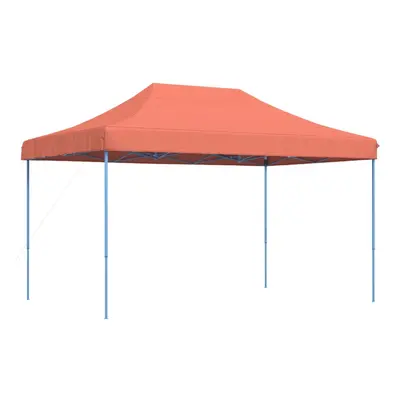 (terracotta, without sidewall) vidaXL Foldable Tent Pop-up Outdoor Party Tent Garden Gazebo Cano