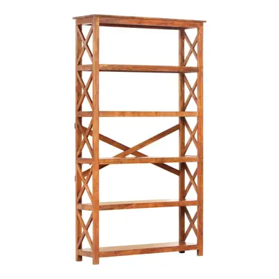 (100 x x cm) vidaXL Bookshelf Display Rack Unit Bookcase Storage Shelf Solid Wood Acacia