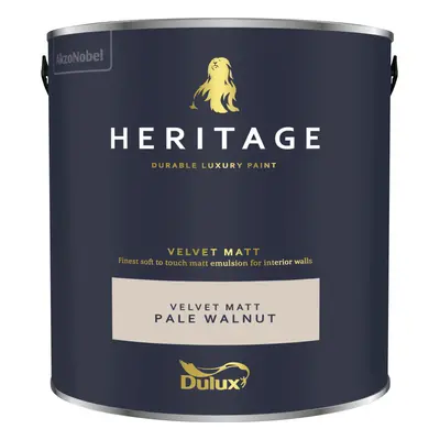 (Pale Walnut) Dulux Heritage Velvet Matt 125ml Tester Pot