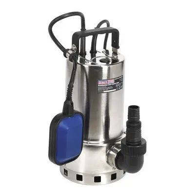 Sealey WPS225A 235ltr/min Automatic Stainless Submersible Dirty Water Pump 230V