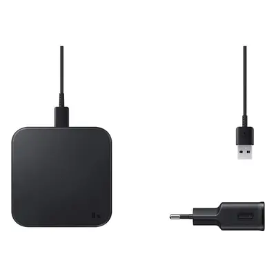 Samsung Wireless Charger Pad P1300 with Adapter, Black