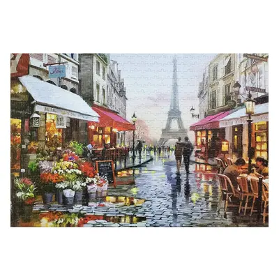 1000 Piece Jigsaw Puzzle Toy DIY Assembly Cardboard Landscapes Decompression Game Puzzle Toy