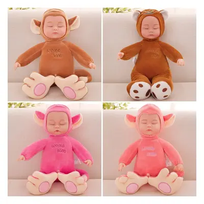 Smart Baby Doll Reborn Battery Operated Can Sing Baby Songs Sleep Doll Play House Toys Gift Doll